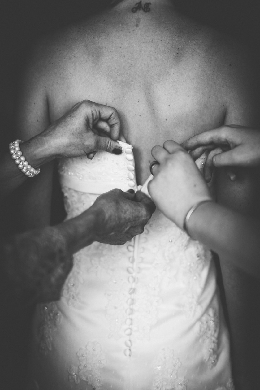 Photo préparatif mariage