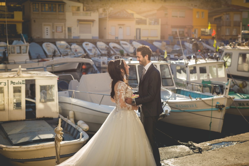 Photographe mariage vallon des auffes