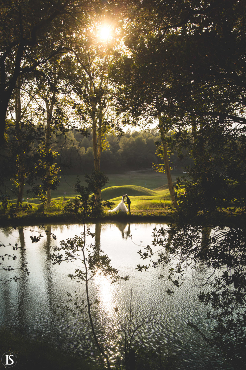 Photographe de mariage au golf de la salette