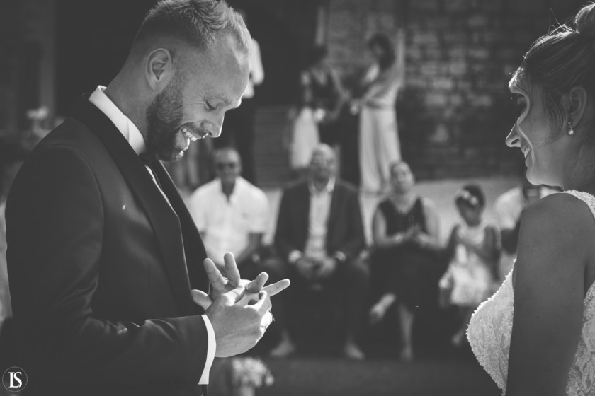 Remise des alliances mariage